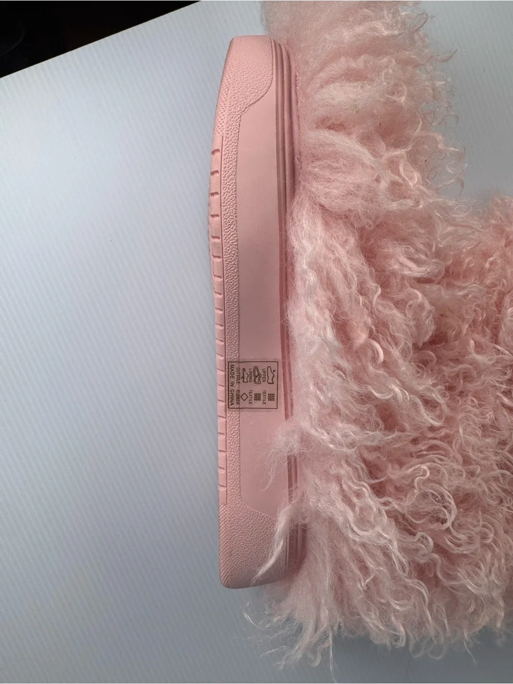 Azalea Wang TEMPLETON Pink Furry Thigh-High Boots – NIB 💕✨